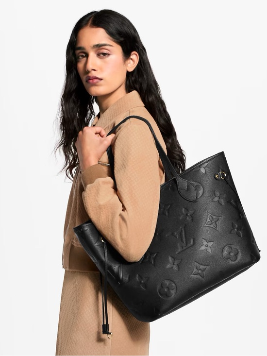 Louis Vuitton Handbags - Louis Vuitton Neverfull MM Empreinte Leather